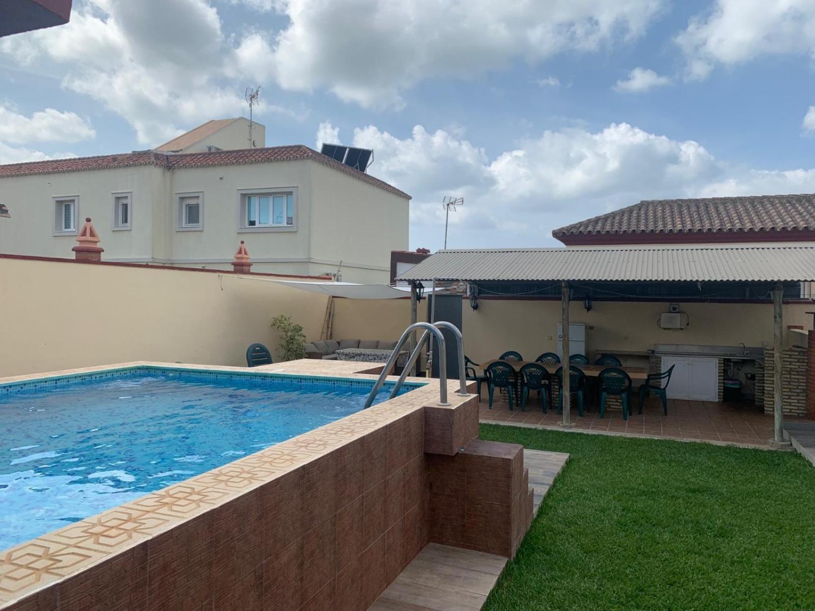 Chalet Empul Las Marismas Chiclana de la Frontera Esterno foto
